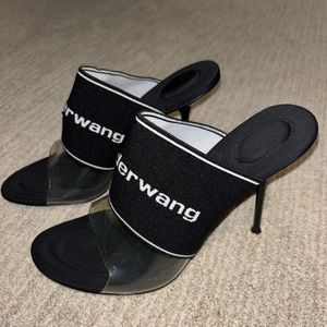 Black Alexander Wang Heels. Size 40/US 10